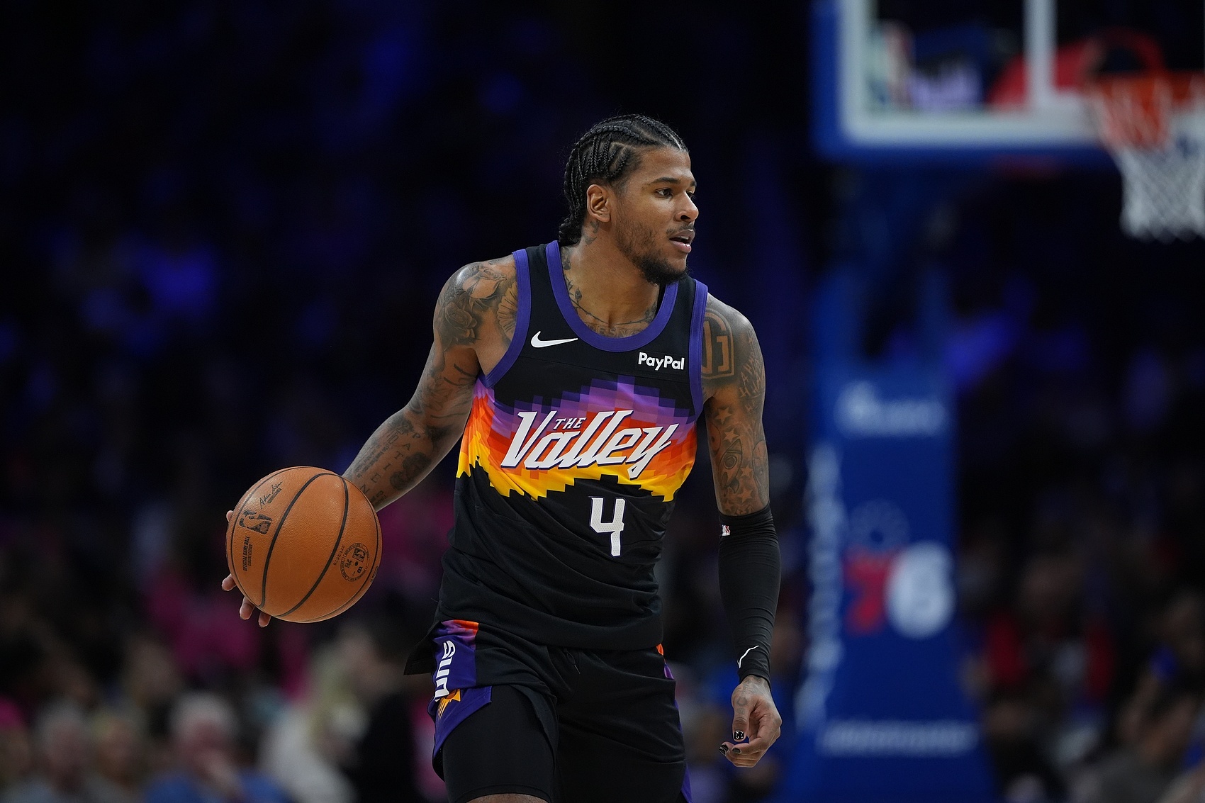 HTH Sports-场均11.8分！明天太阳迎战篮网 杰伦·格林因右腿筋伤病管理存疑